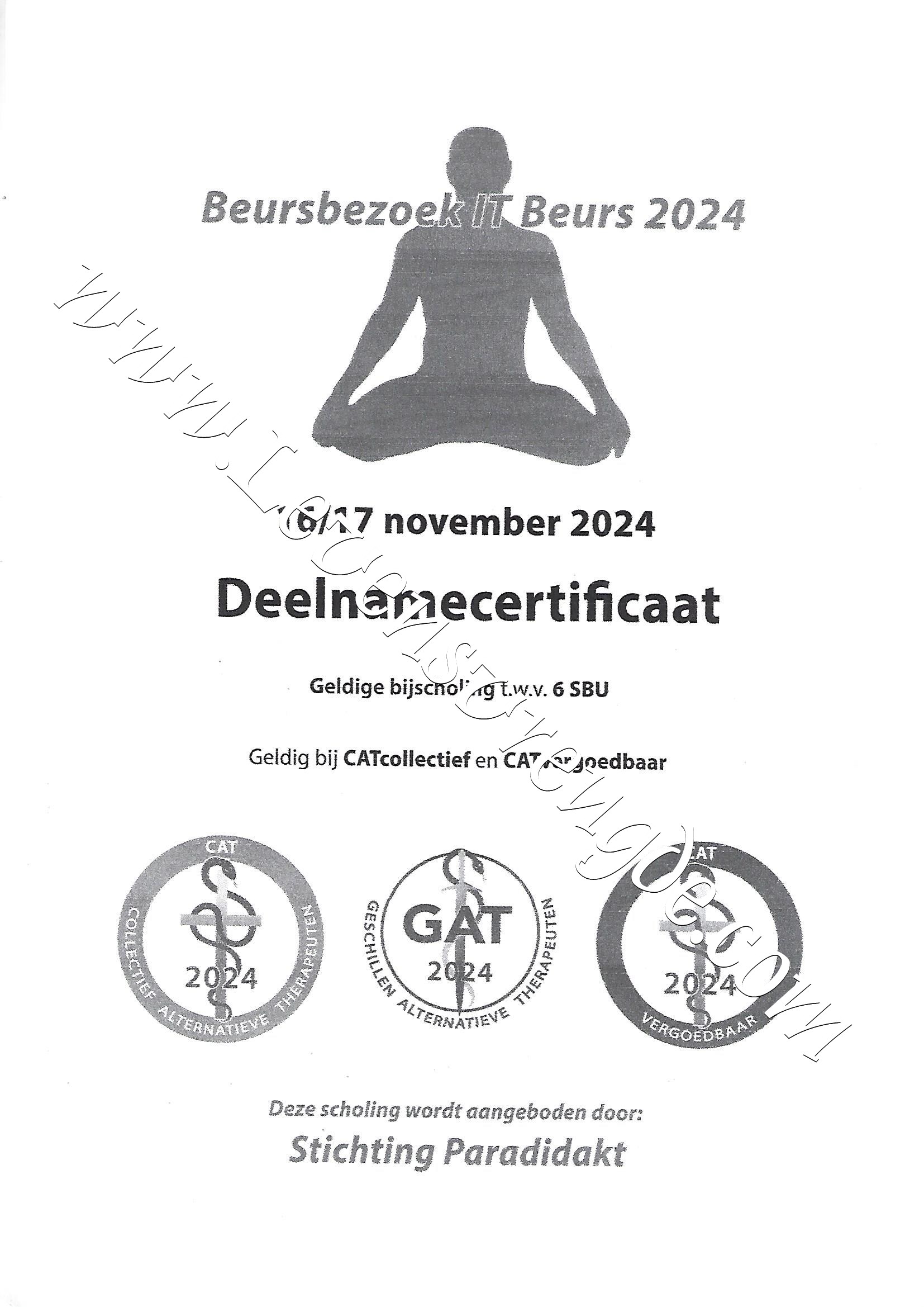 Beursbezoek IT Beurs 2024 lezingen (6SBU)